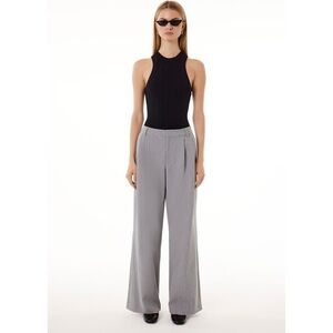 Barneys New York Trouser Pants in Heather Grey